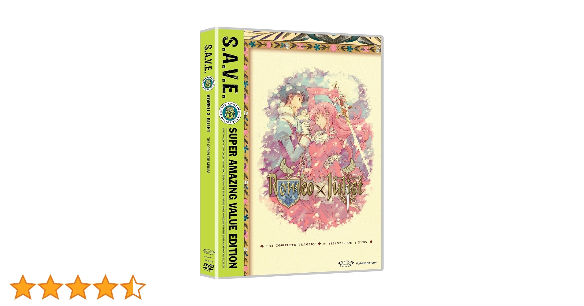 Romeo X Juliet: Complete Series 【DVD】北米版 Romeo X Juliet: Complete Series 【DVD】北米版 Amazon.co.jp